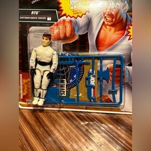 Figurine GI Joe Kickboxer – Inspirée Du Film JCVD, Style Street Fighters II, Vintage